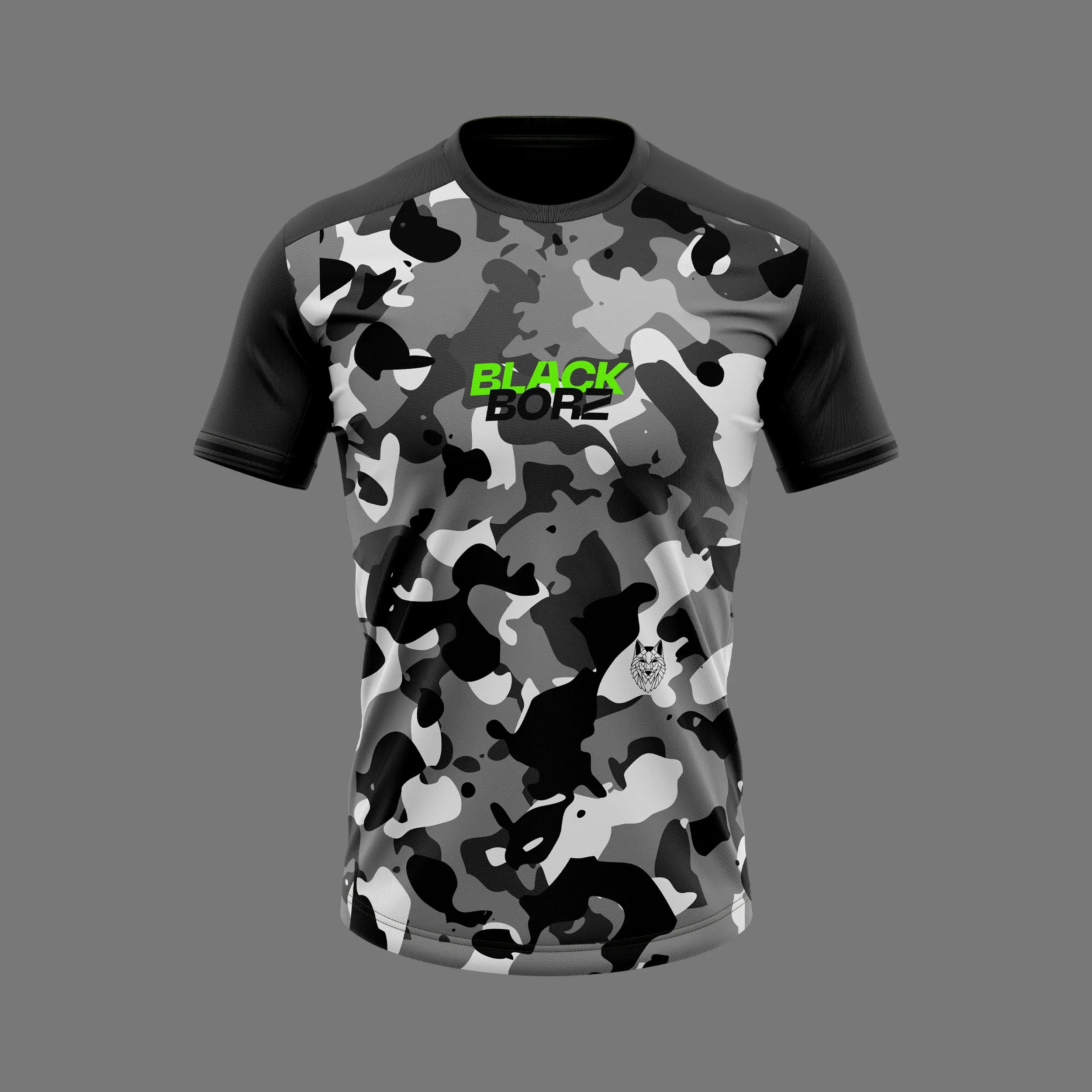 BLACKBORZ - GREY CAMOUFLAGE BLACKBORZ