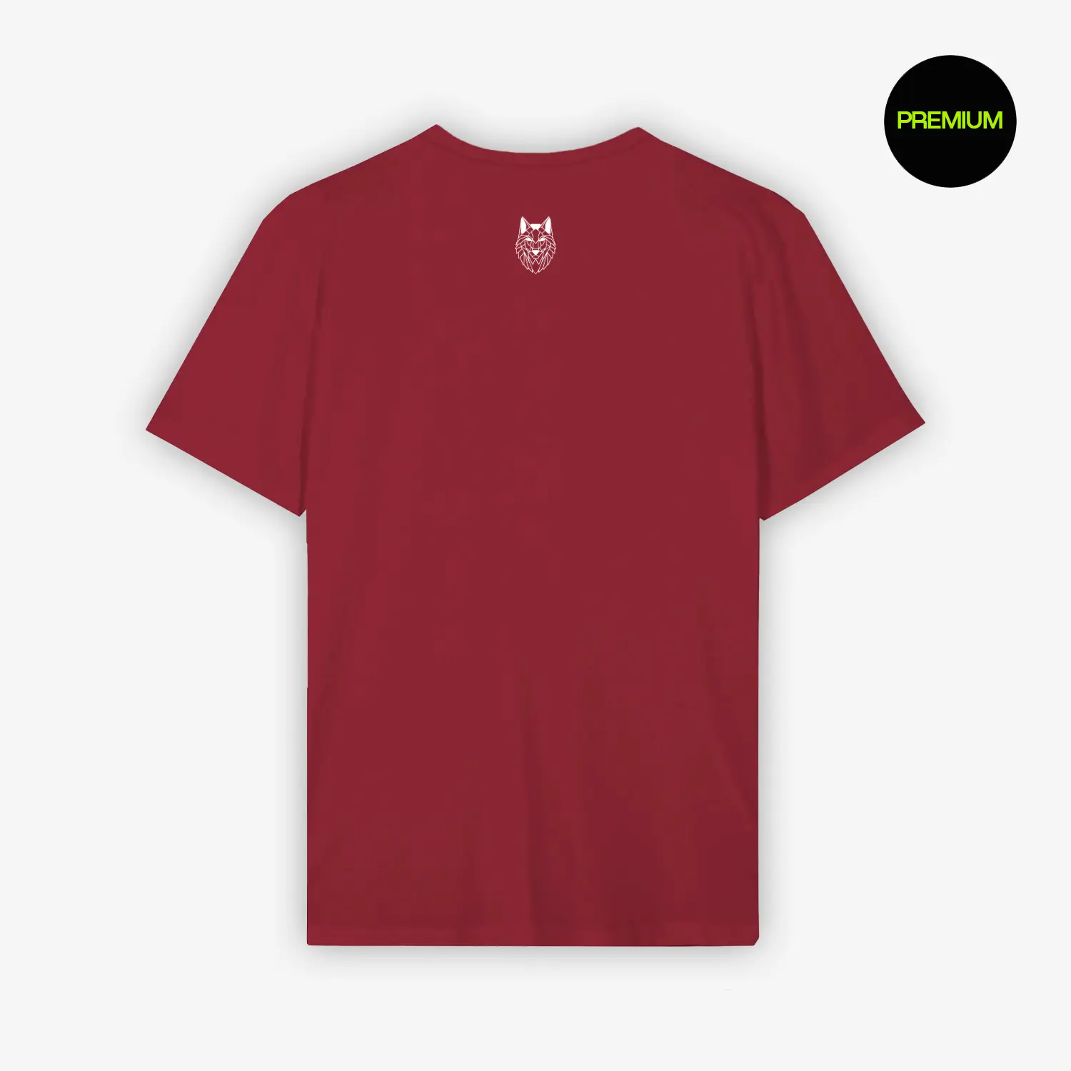 BLACKBORZ - T-SHIRT - BURGUNDY BLACKBORZ
