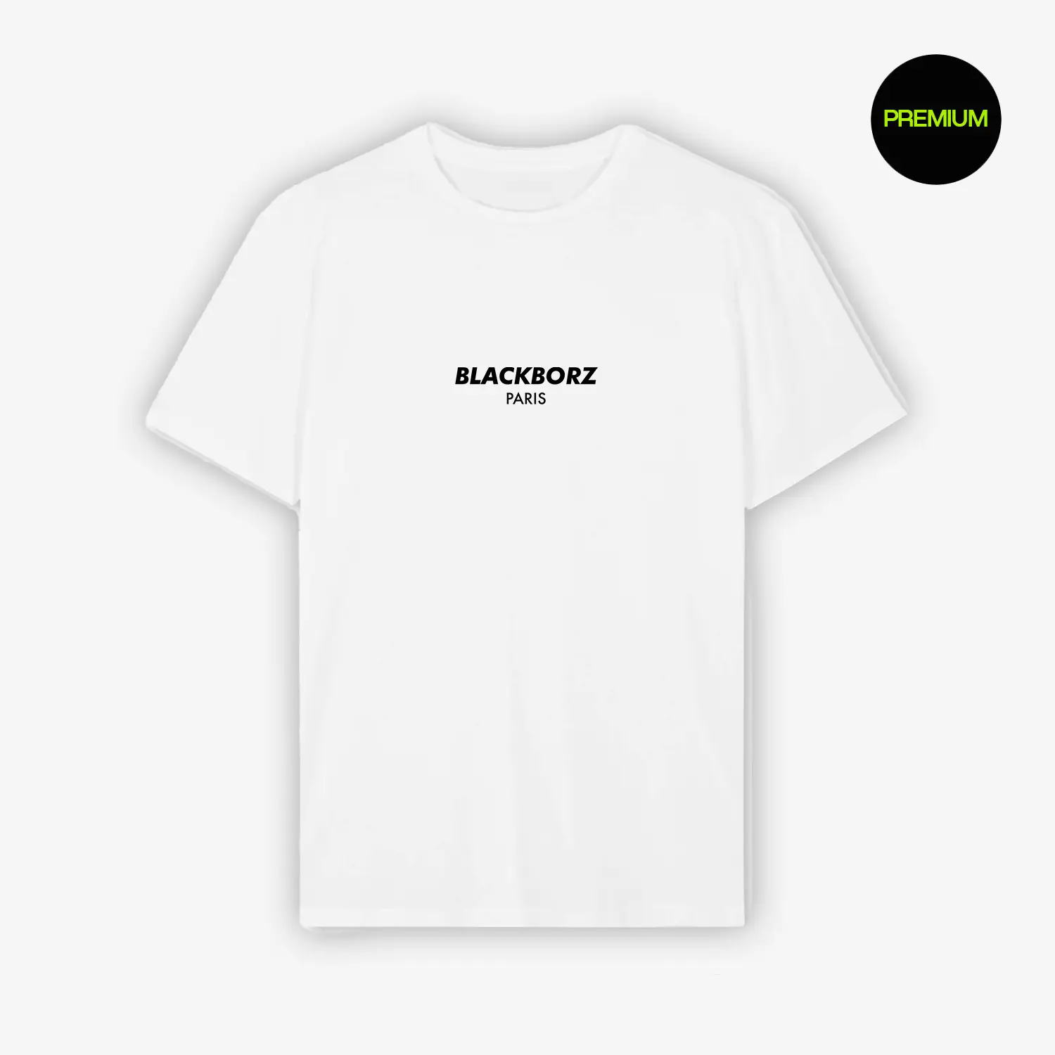 BLACKBORZ - T-SHIRT - WHITE BLACKBORZ