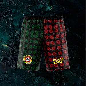 BLACKBORZ - PORTUGAL SHORTS BLACKBORZ