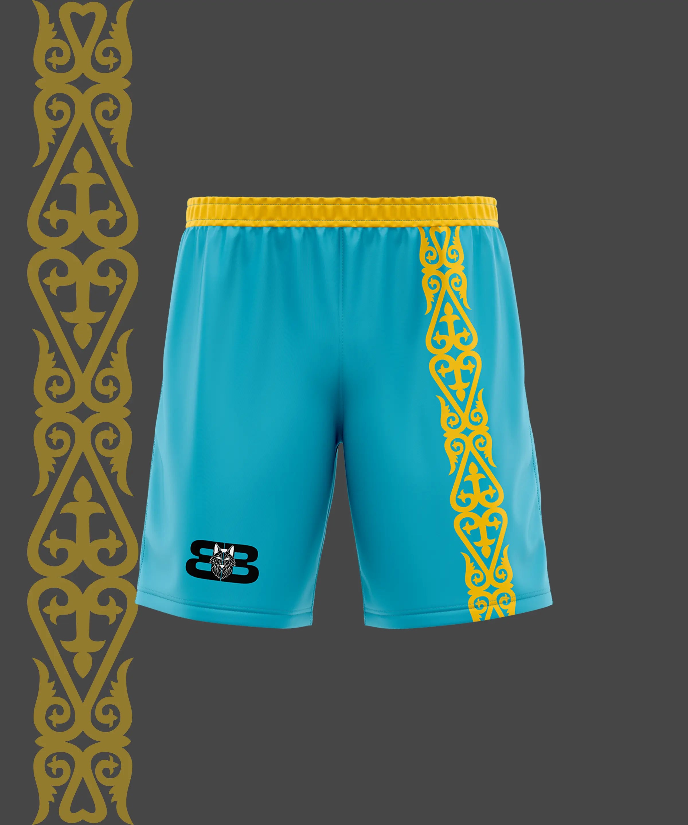 BLACKBORZ - KAZAKHSTAN SHORTS BLACKBORZ