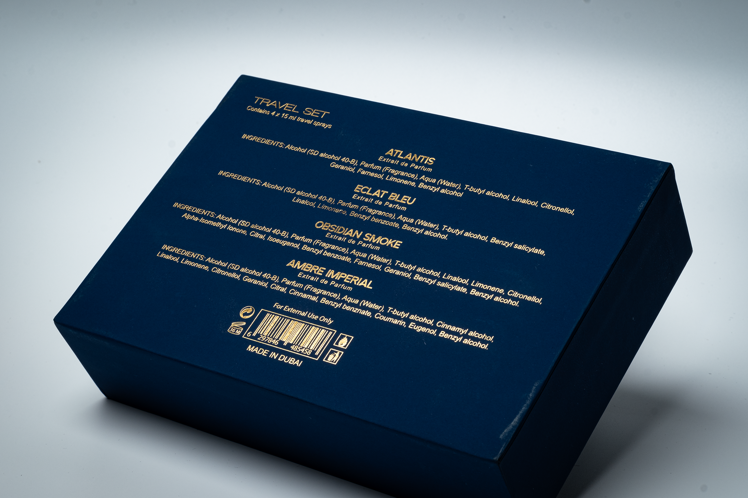 4SCENTS PARIS - Travel Set - 4 Extrait de Parfums