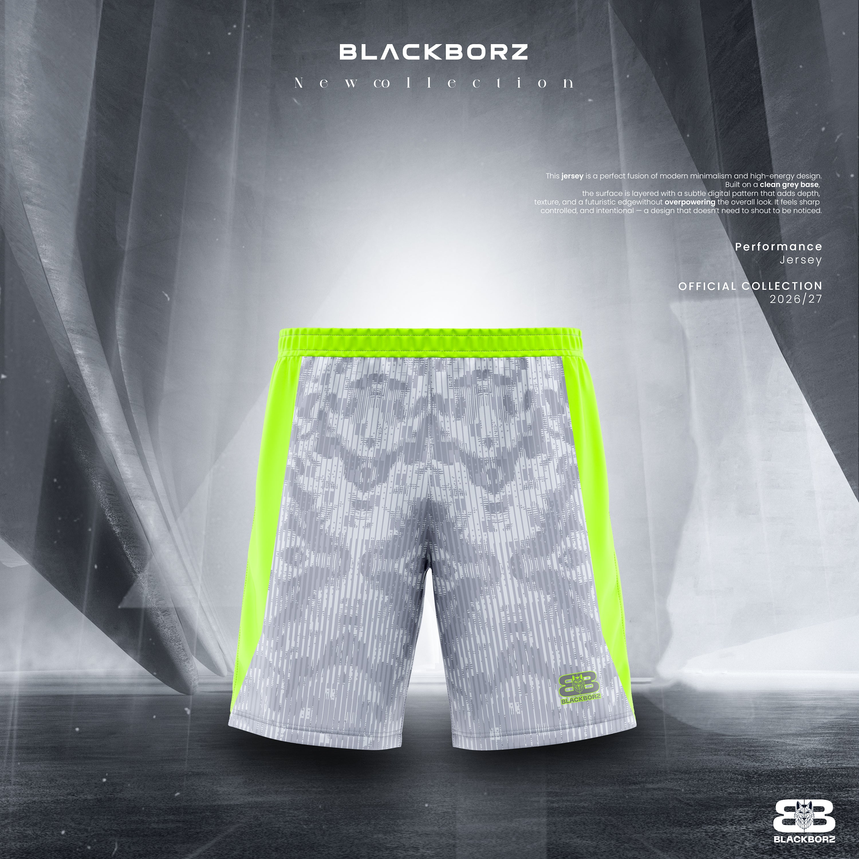 BLACKBORZ - LIGHTBORZ SHORTS