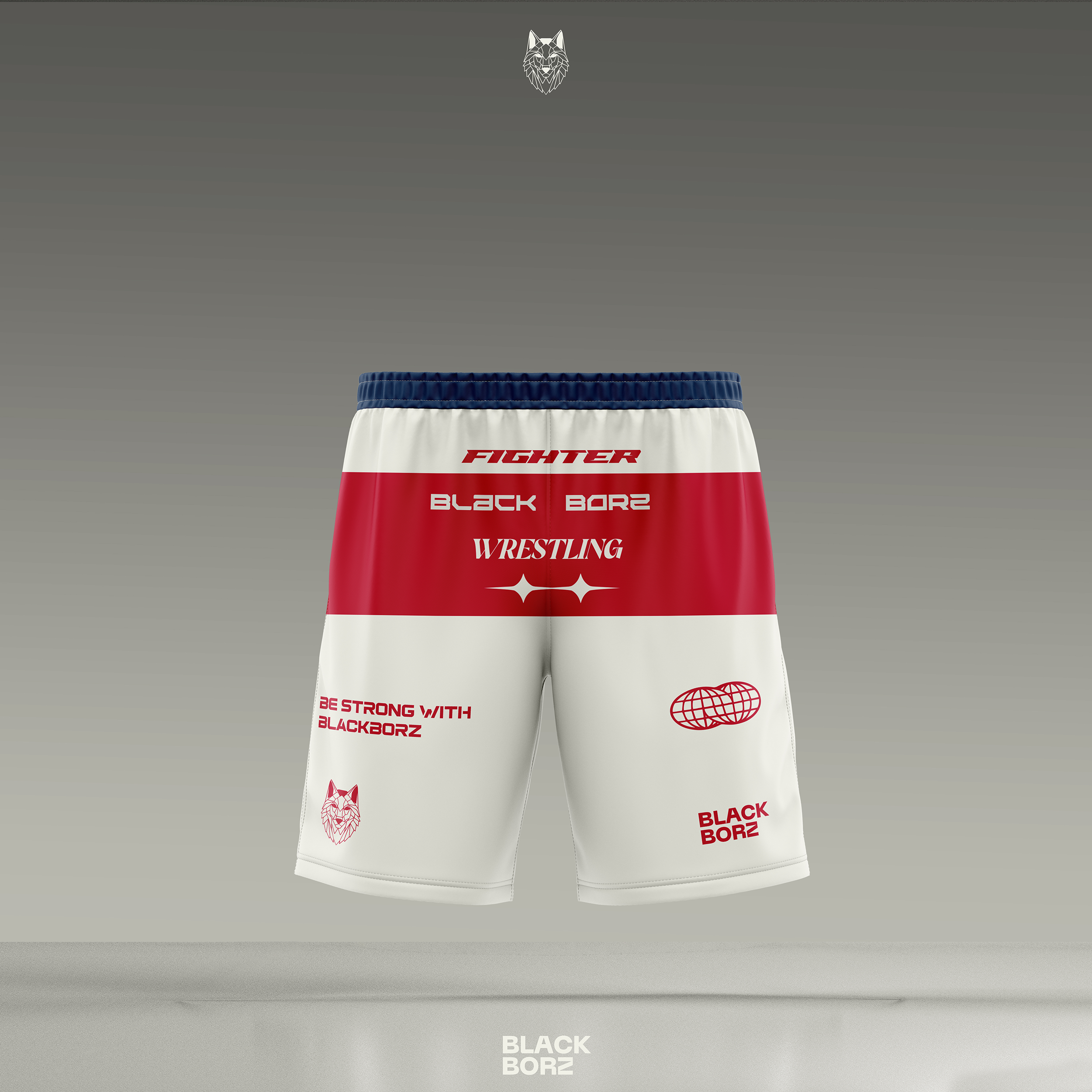 BLACKBORZ - FIGHTER SHORTS 2.0