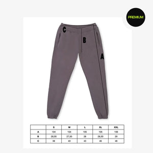 BLACKBORZ - SWEATPANTS - VINTAGE BLACK BLACKBORZ