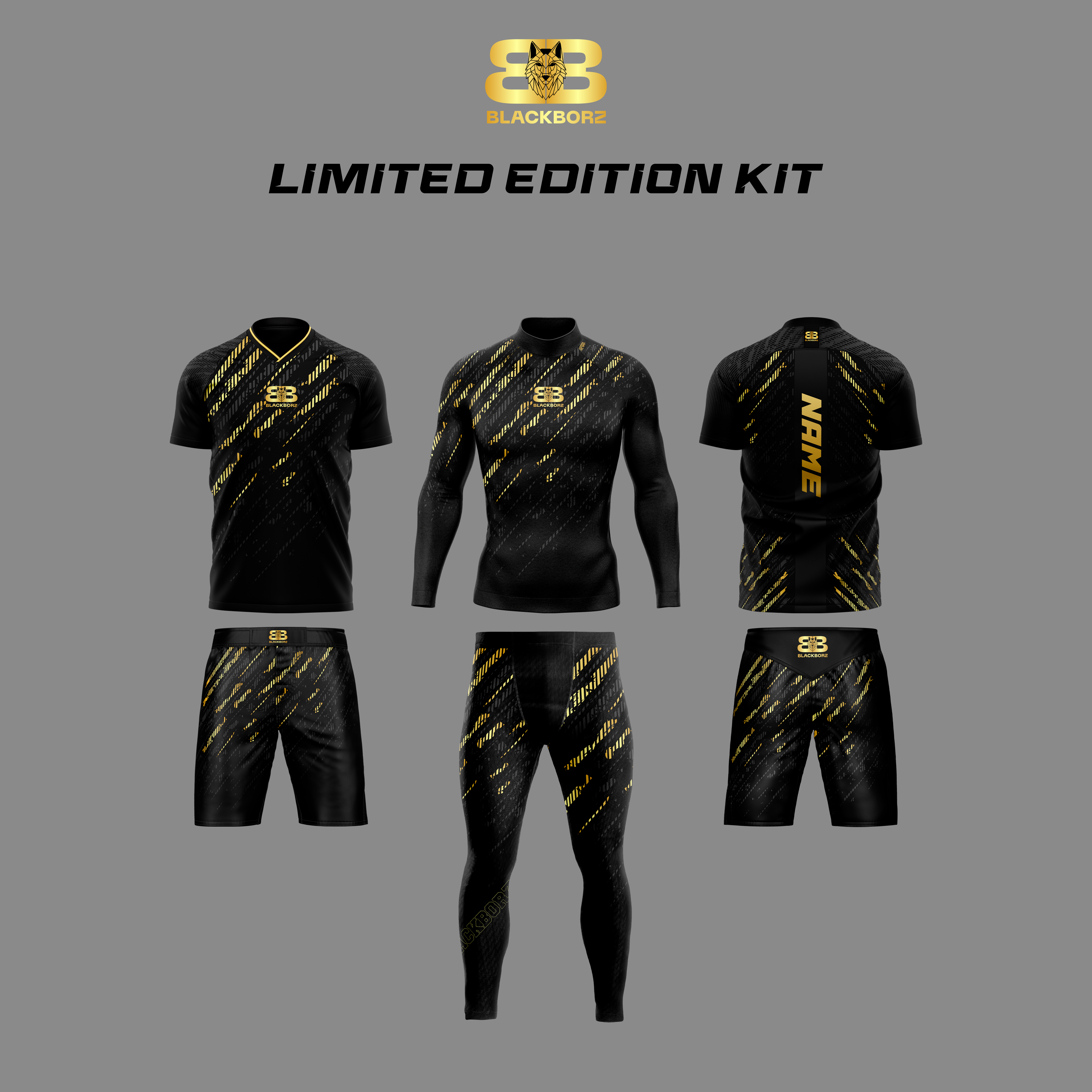 BLACKBORZ - GOLDEN KIT