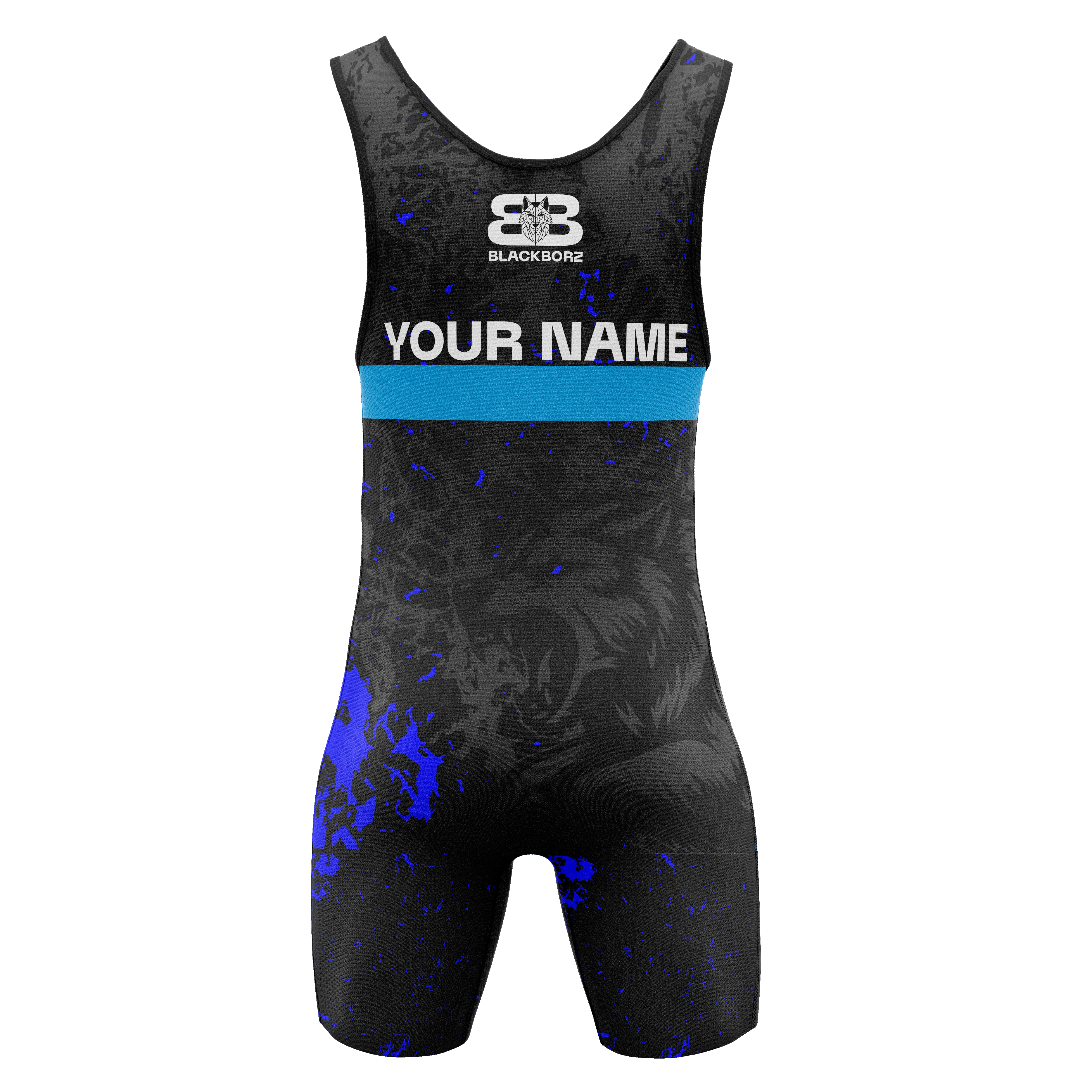 BLACKBORZ - GREY WOLF - RED and BLUE BLACKBORZ