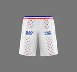 BLACKBORZ - FRANCE WRESTLING SHORTS BLACKBORZ