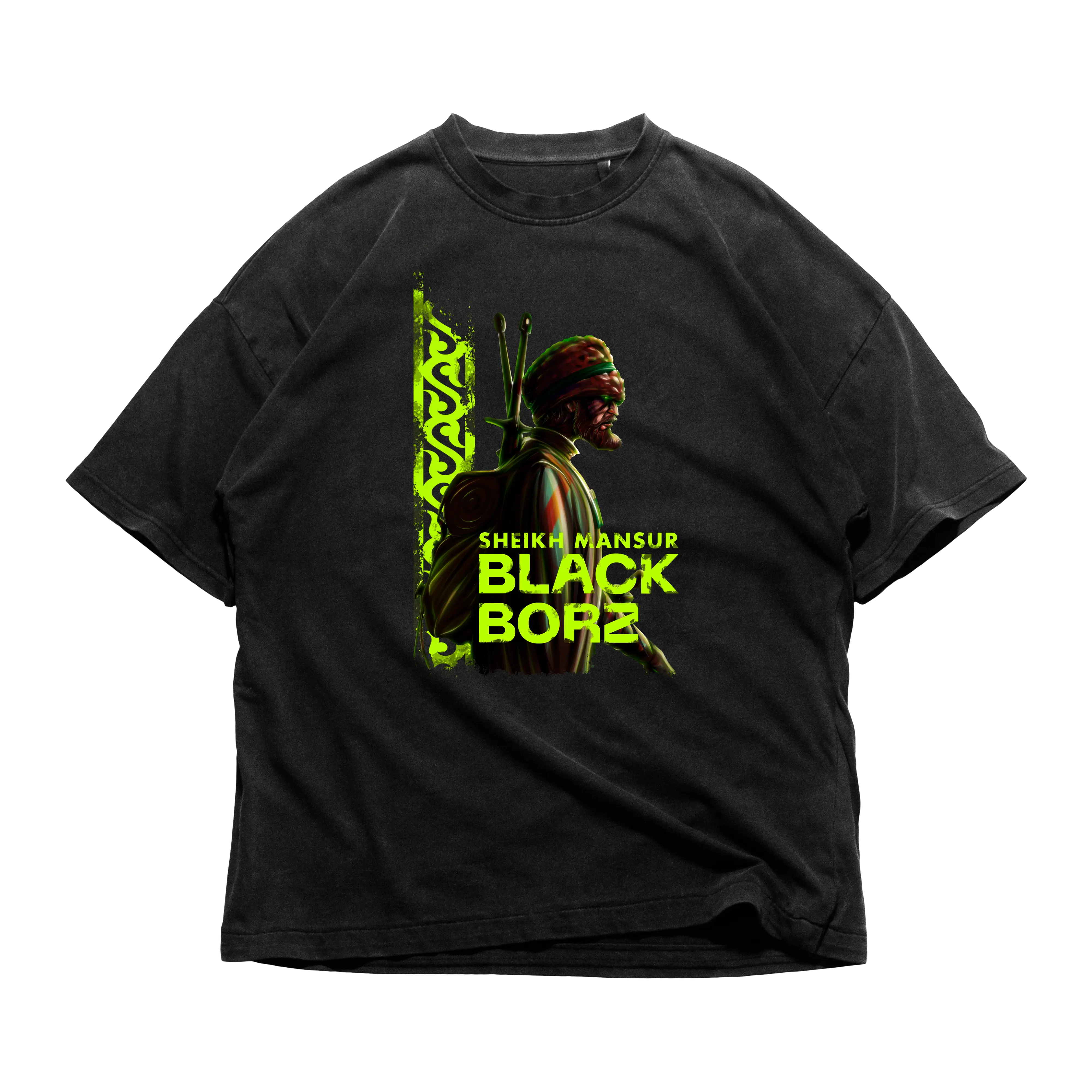 BLACKBORZ - SHEIKH MANSUR - EDITION LIMITED - OVERSIZE BLACKBORZ