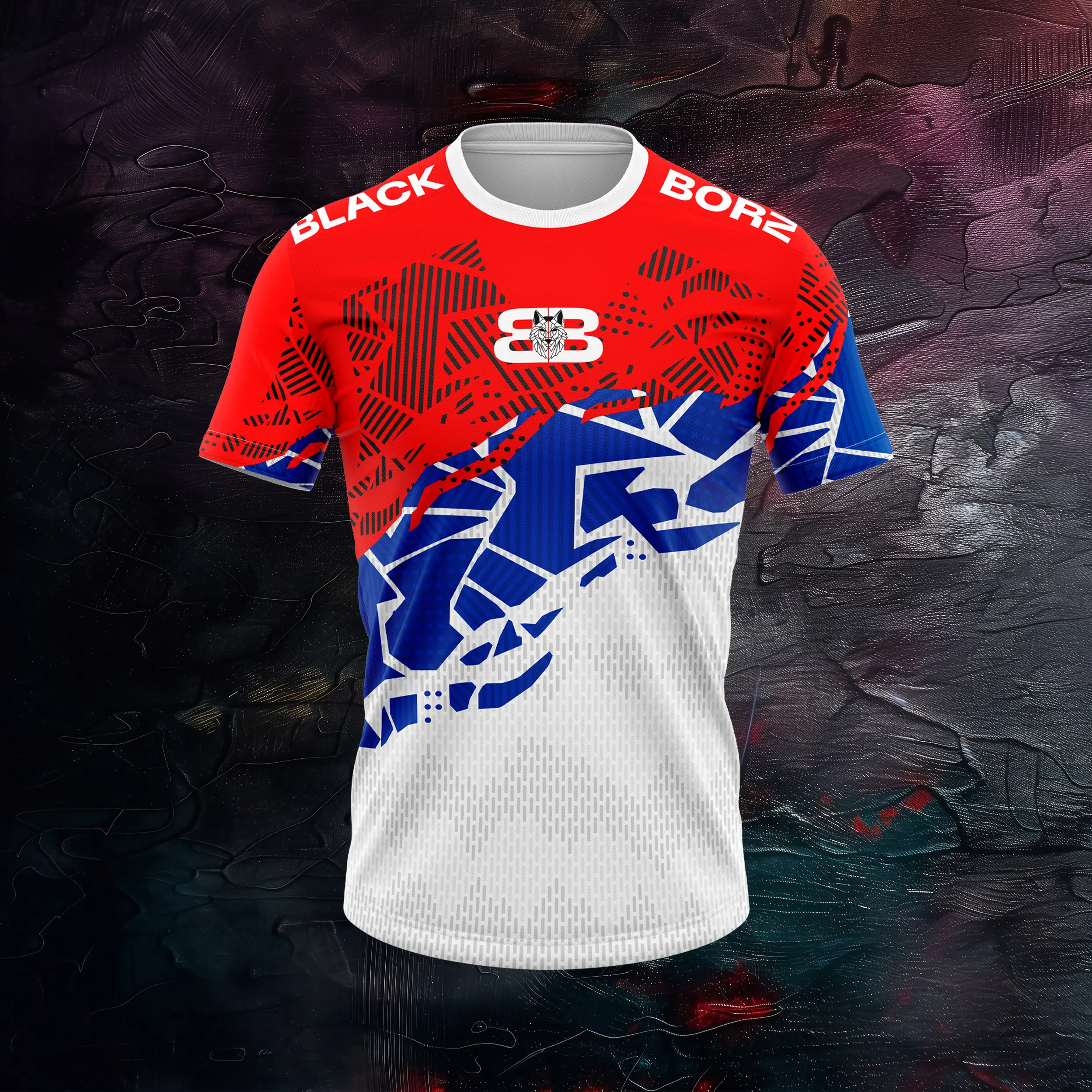 BLACKBORZ - BB RED/BLUE BLACKBORZ