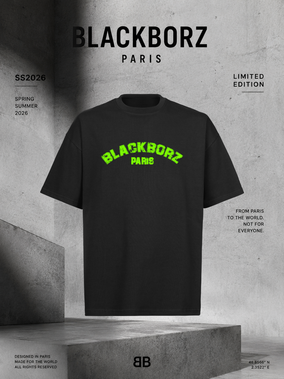 BLACKBORZ - PARIS - LIMITED EDITION
