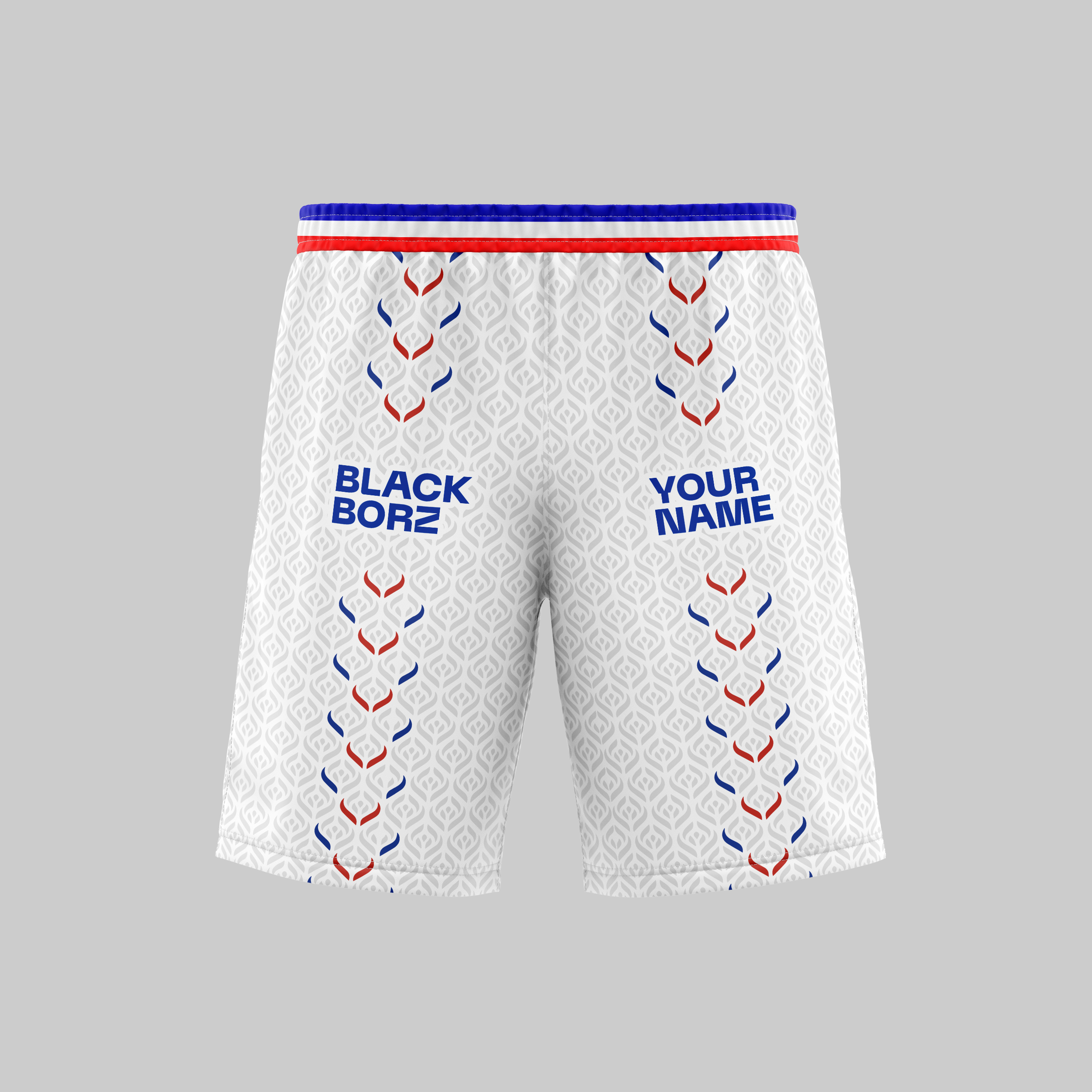 BLACKBORZ - FRANCE WRESTLING SHORTS