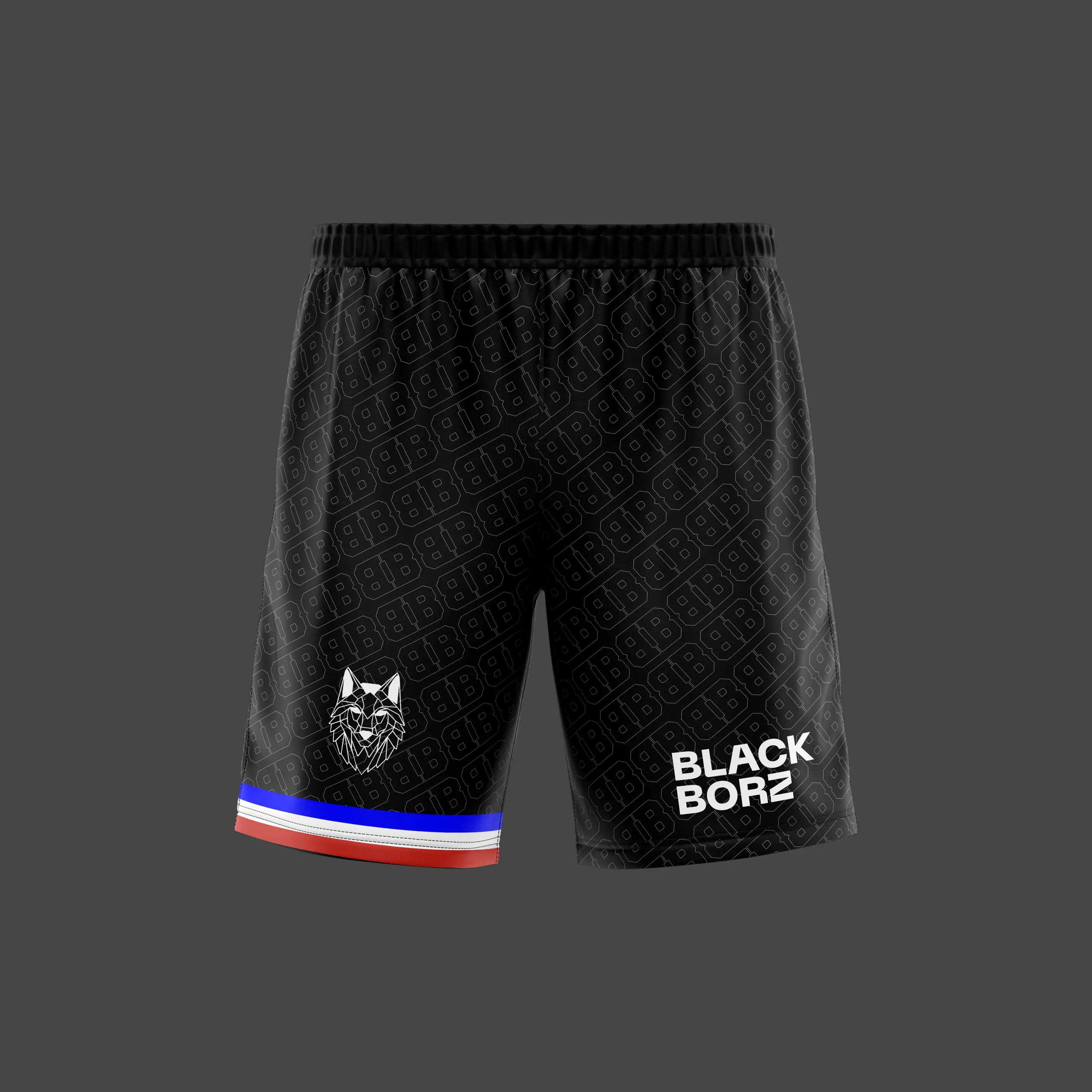 BLACKBORZ - BB FRANCE 2.0 SHORTS BLACKBORZ