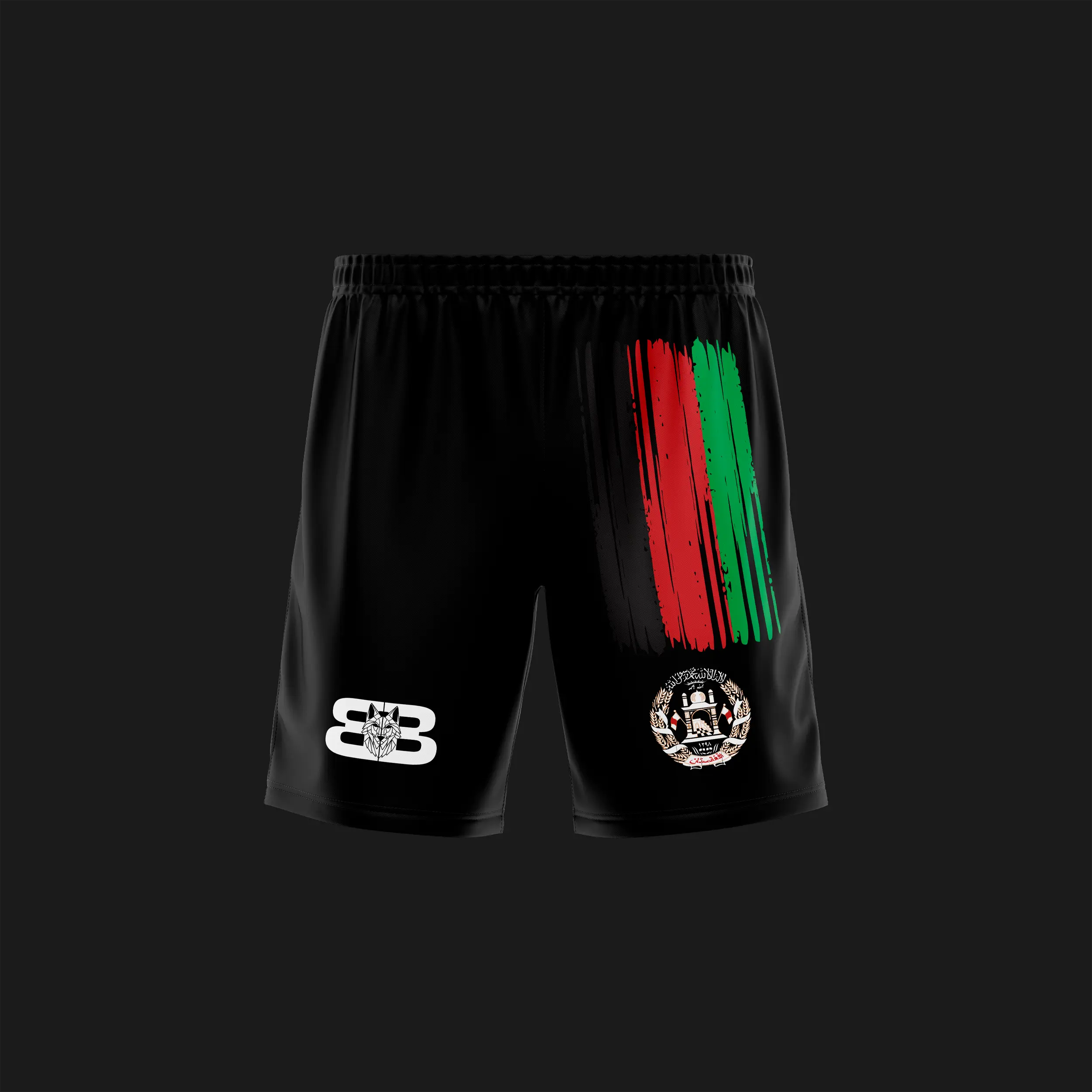 BLACKBORZ - BB AFGHANISTAN SHORTS BLACKBORZ