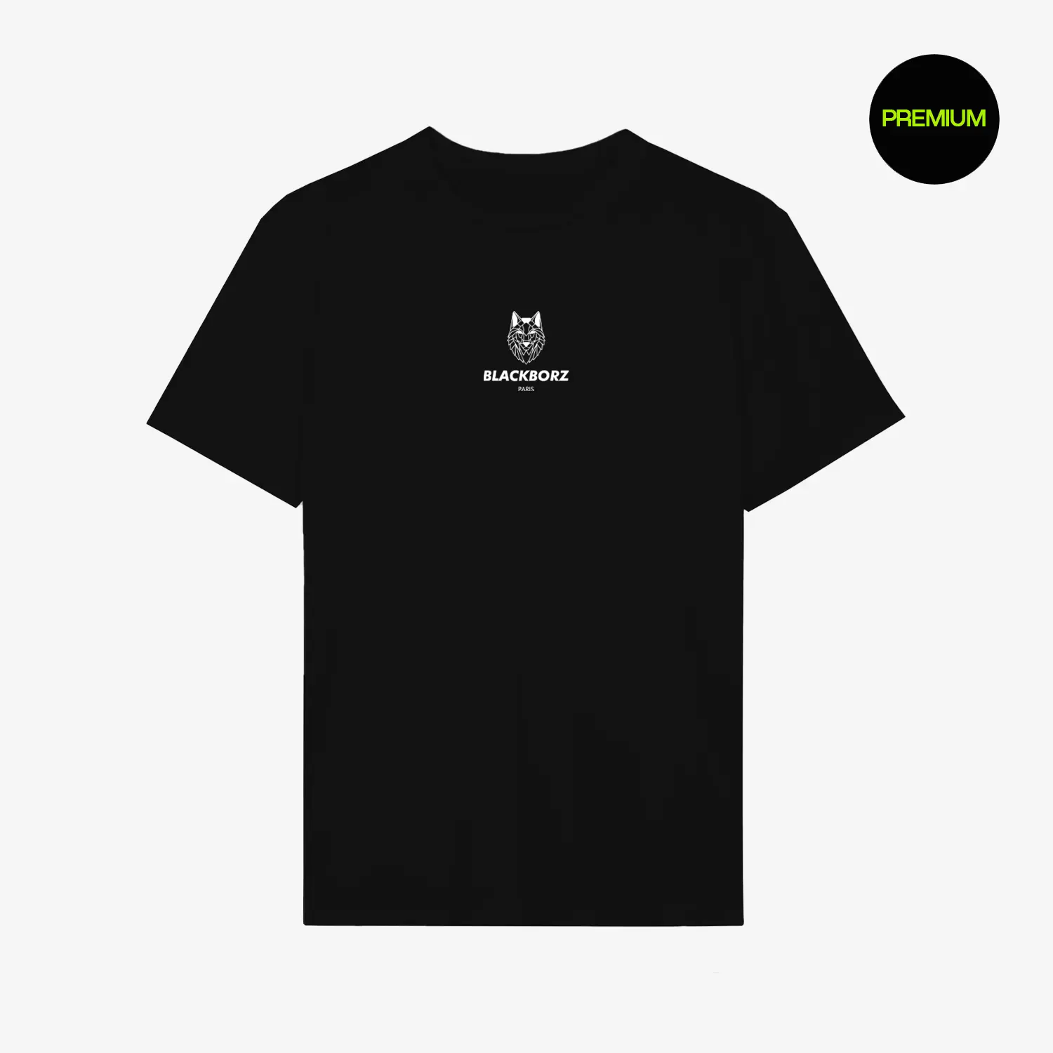 BLACKBORZ - T-SHIRT - BLACK BLACKBORZ